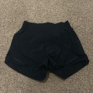 LULULEMON HOTTY HOTS, NAVY HIGH RISE